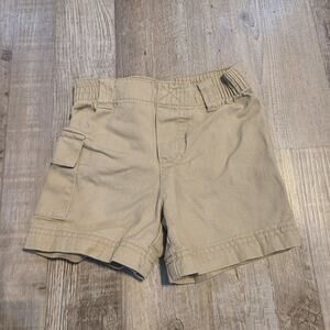 Circo 12 month boys khaki cargo shorts
